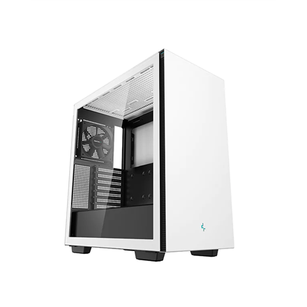 Deepcool | MID TOWER CASE | CH510 | Side window | White | Mid-Tower | Power supply included No | ATX PS2 - Image 2