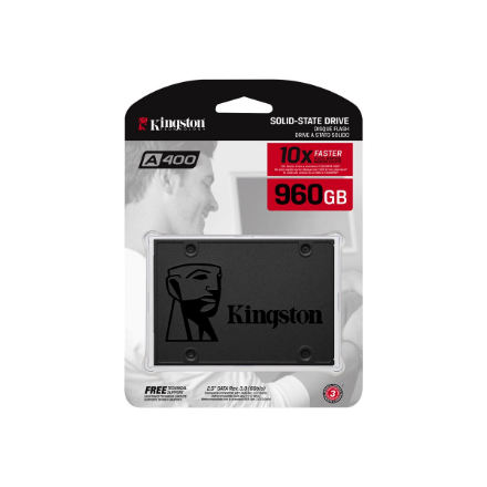 Kingston | SSD | A400 | 960 GB | SSD form factor 2.5" | Solid-state drive interface SATA Rev 3.0 | Read speed 500 MB/s | Write speed 450 MB/s - Image 7
