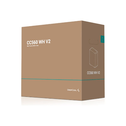 Deepcool CC560 V2 | White | Mid Tower | Power supply included No | ATX - Image 6