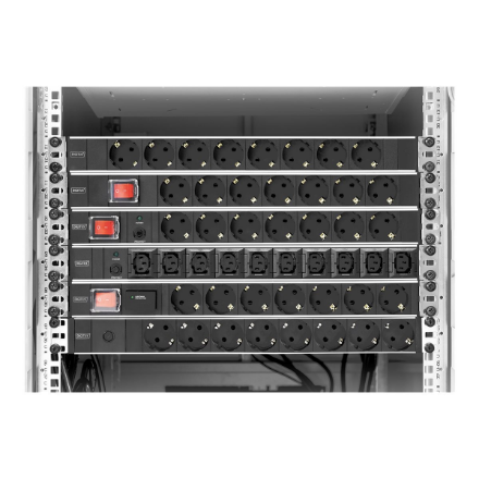 Digitus Aluminum outlet strip with overload protection | DN-95403 | Sockets quantity 7 - Image 7