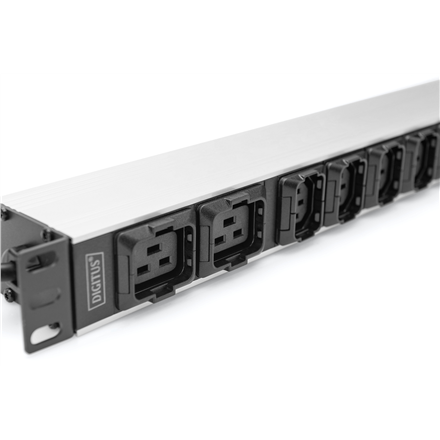 Digitus Socket Strip with Aluminum Profile, 10-way, IEC C20 plug | DN-95427 | Sockets quantity 7 - Image 4