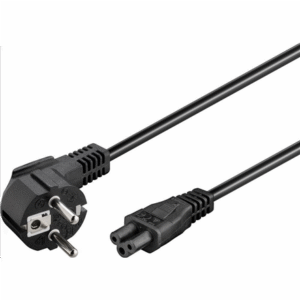 Goobay | Power supply cord (CEE/7/7 to mickey), angled | 68004 | Black