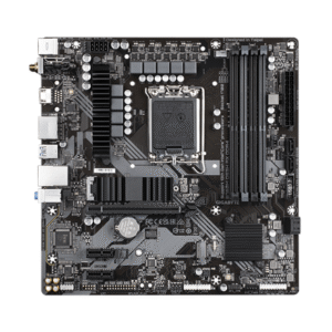 Gigabyte | B760M DS3H AX DDR4 1.0 M/B | Processor family Intel | Processor socket LGA1700 | DDR4 DIMM | Memory slots 4 | Supported hard disk drive interfaces SATA, M.2 | Number of SATA connectors 4 | Chipset Intel B760 Express | Micro ATX