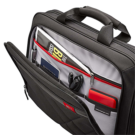 Case Logic | DLC115 | Fits up to size 15 " | Messenger - Briefcase | Black | Shoulder strap - Image 6
