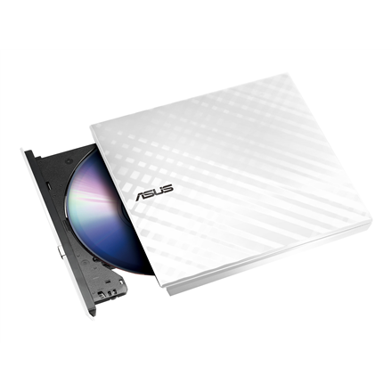 Asus | SDRW-08D2S-U Lite | Interface USB 2.0 | DVD±RW | CD read speed 24 x | CD write speed 24 x | White | Desktop/Notebook - Image 2