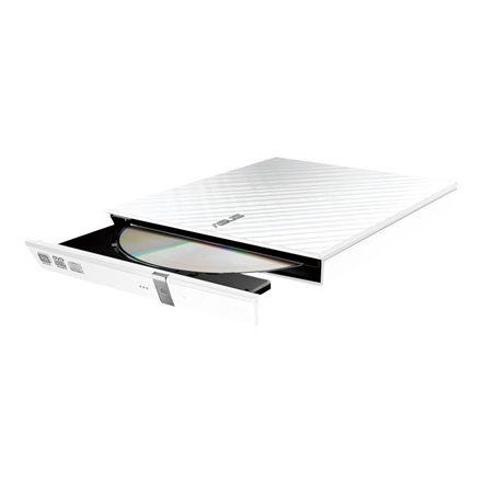 Asus | SDRW-08D2S-U Lite | Interface USB 2.0 | DVD±RW | CD read speed 24 x | CD write speed 24 x | White | Desktop/Notebook - Image 6
