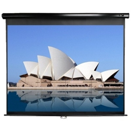 Elite Screens | Manual Series | M113UWS1 | Diagonal 113 " | 1:1 | Viewable screen width (W) 203 cm | Black - Image 2