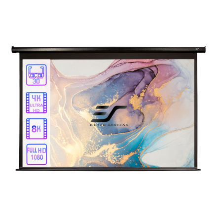 Elite Screens | Spectrum Series | Electric110H | Diagonal 110 " | 16:9 | Viewable screen width (W) 244 cm | Black - Image 4