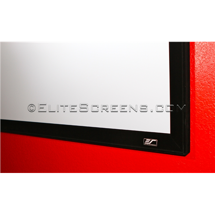 Elite Screens | SableFrame Series | ER100WH1 | Diagonal 100 " | 16:9 | Viewable screen width (W) 221 cm | Black - Image 6