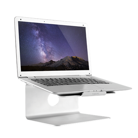 Logilink | AA0104 | 17 " | Notebook Stand | Suitable for the MacBook series and most 11“-17“ laptops | Aluminium - Image 3
