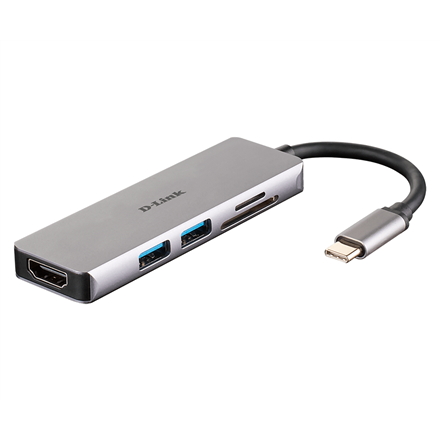 D-Link | 5-in-1 USB-C™ Hub with HDMI and SD/microSD Card Reader | DUB-M530 | USB Type-C - Image 2