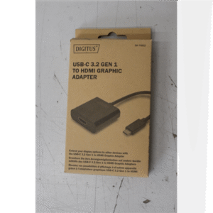 SALE OUT. Digitus USB Type-C to HDMI Adapter | DA-70852 | Black | USB Type-C | UNPACKED, SCRATCHED | 0.15 m