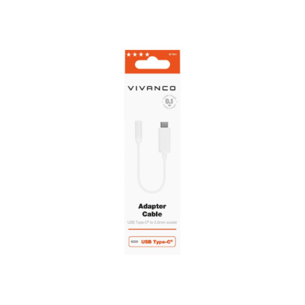 Vivanco | Adapter USB-C, 3.5mm, 10cm - Image 3