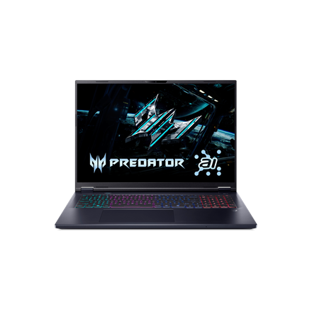 Acer | Predator Helios Neo 18 AI PHN18-72-91AP | Abyssal Black | 18 " | IPS | WQXGA | 2560 x 1600 pixels | Intel Core U9 | 275HX | 32 GB | DDR5 | Solid-state drive capacity 1000 GB | NVIDIA GeForce RTX 5070 | GDDR7 | 8 GB | Windows 11 Home | Bluetooth version 5.3 | Keyboard language US international | Keyboard backlit | Warranty 24 month(s) - Image 2