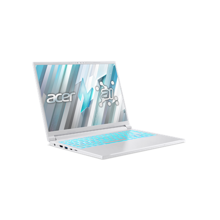 Acer | Nitro V14 ANV14-62-R0A5 | Pearl White | 14.5 " | IPS | WUXGA | 1920 x 1200 pixels | AMD Ryzen AI 5 | 340 | 16 GB | DDR5 | Solid-state drive capacity 1000 GB | NVIDIA GeForce RTX 5050 | GDDR7 | 8 GB | Windows 11 Pro | 802.11ax | Bluetooth version 5.3 | Keyboard language US international | Keyboard backlit | Warranty 24 month(s) - Image 4