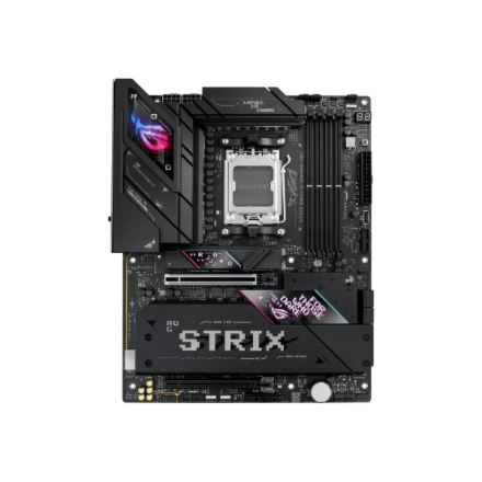 Asus ROG STRIX B850-E GAMING WIFI | Processor family AMD | Processor socket AM5 | DDR5 | Supported hard disk drive interfaces SATA, M.2 | Number of SATA connectors 4 - Image 3