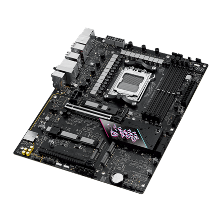 Asus ROG STRIX B850-E GAMING WIFI | Processor family AMD | Processor socket AM5 | DDR5 | Supported hard disk drive interfaces SATA, M.2 | Number of SATA connectors 4 - Image 6