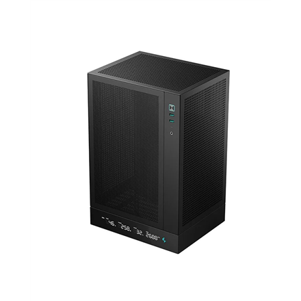 Deepcool PC Gaming Case | CH170 DIGITAL | Black | Mini ITX | Power supply included No | ATX PS2 - Image 2