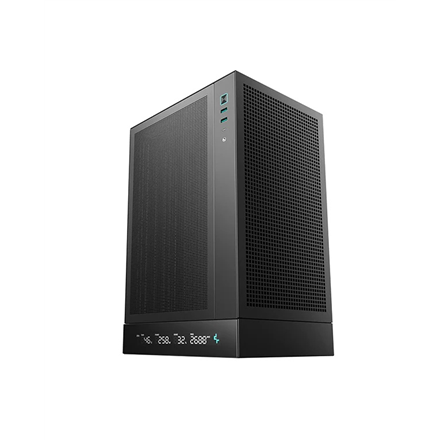 Deepcool PC Gaming Case | CH170 DIGITAL | Black | Mini ITX | Power supply included No | ATX PS2 - Image 4