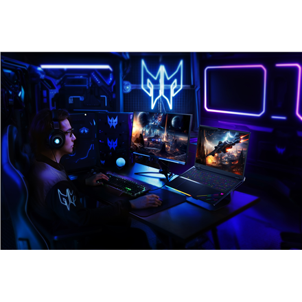 Acer | Predator Helios 18 AI PH18-73-96JA | Black | 18 " | IPS | WQXGA | 250 Hz | Intel Core U9 | 275HX | 64 GB | DDR5 | Solid-state drive capacity 2000 GB | NVIDIA GeForce RTX 5080 | Windows 11 Home | Keyboard language English | Keyboard backlit | Warranty 24 month(s) - Image 6
