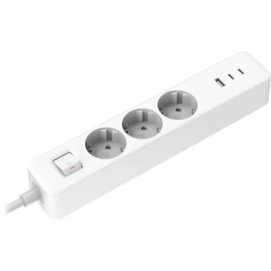 Xiaomi 20W Power Strip (2C1A) EU | Sockets quantity 3