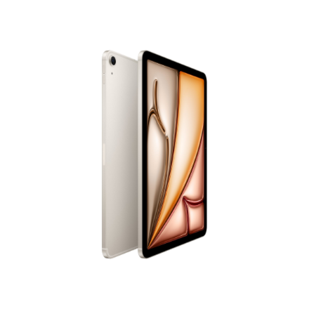 Apple | iPad Air Wi-Fi + Cellular | 11 " | Starlight | IPS | 2360 x 1640 pixels | Apple M3 | 8 GB | 128 GB | 3G | 4G | 5G | Wi-Fi | Front camera | 12 MP | Rear camera | 12 MP | Bluetooth | 5.3 | iPadOS | USB-C charging cable - Image 3