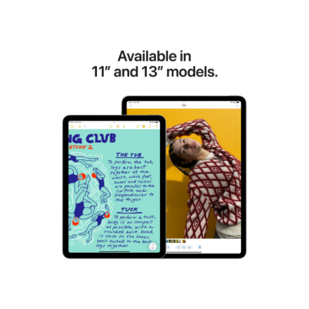 Apple | iPad Air Wi-Fi + Cellular | 13 " | Purple | IPS | 2732 x 2048 pixels | Apple M3 | 8 GB | 128 GB | 3G | 4G | 5G | Wi-Fi | Front camera | 12 MP | Rear camera | 12 MP | Bluetooth | 5.3 | iPadOS | USB-C charging cable - Image 7