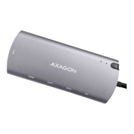 AXAGON SuperSpeed USB-C Combo 6in1 Hub | HMC-6M2 - Image 5