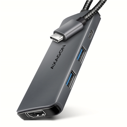 AXAGON USB-C 5Gbps 5in1 8K Hub | HMC-5H8K - Image 2