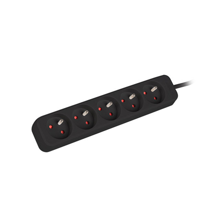 Power strip outlets for UPS system, 1m | PS0-05E-0100-IEC-BK | Sockets quantity 5 - Image 2