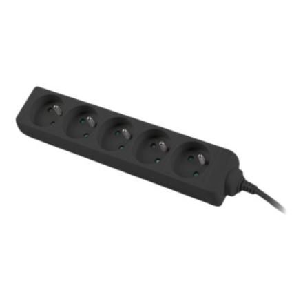 Power strip outlets for UPS system, 1m | PS0-05E-0100-IEC-BK | Sockets quantity 5 - Image 3