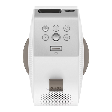 Benq GV32 | Full HD (1920x1080) | 500 ANSI lumens | White | Wi-Fi - Image 3