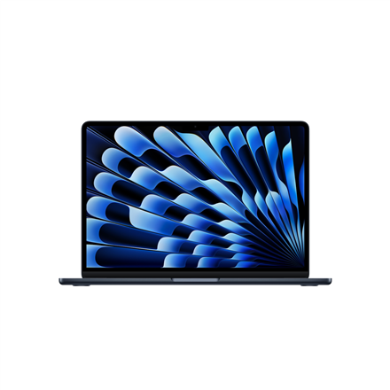 Apple MacBook | Air | Midnight | 13 " | IPS | 2560 x 1664 pixels | Apple M4 | 16 GB | Solid-state drive capacity 256 GB | Apple M4 chip 10-core CPU/8-core GPU | macOS | 802.11ax | Bluetooth version 5.0 | Keyboard language Swedish | Keyboard backlit | Warranty 12 month(s) - Image 2