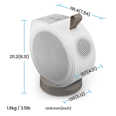 Benq GV32 | Full HD (1920x1080) | 500 ANSI lumens | White | Wi-Fi - Image 6