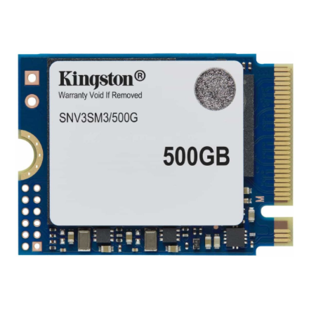 Kingston SSD | SNV3SM3/500G | 500 GB | SSD form factor M.2 2280 | Solid-state drive interface PCIe 4.0 x4 NVMe | Read speed 5000 MB/s | Write speed 3000 MB/s - Image 2