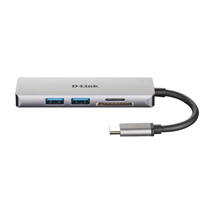 D-Link | 5-in-1 USB-C™ Hub with HDMI and SD/microSD Card Reader | DUB-M530 | USB Type-C - Image 5