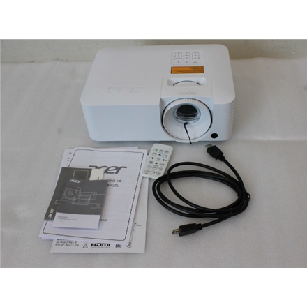 Acer | XL2530 | WUXGA (1920x1200) | 4800 ANSI lumens | White | UNPACKED, MISSING POWER CORD | Lamp warranty 12 month(s) - Image 2