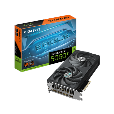 Gigabyte GeForce RTX 5060 Ti EAGLE OC 8G | NVIDIA | 8 GB | GeForce RTX 5060 Ti | GDDR7 | HDMI ports quantity 1 | PCI-E 5.0 - Image 2