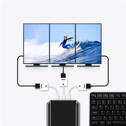 Aten | True 4K DisplayPort to HDMI 2.0 Active Adapter | VC986B | DP to HDMI - Image 6