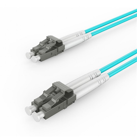 Cablexpert | Multimode Duplex OM4 50/125 Fiber Optic Cable, 0.5 m | CFO-MDOM4-LC/LC-0.5M - Image 4